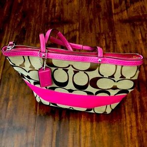 Pink Coach bag